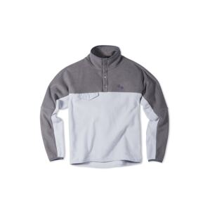 PinqPonq Športový sveter  svetlomodrá / grafitová