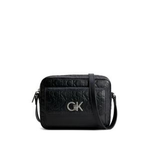 Calvin Klein Taška cez rameno 'Camera'  čierna