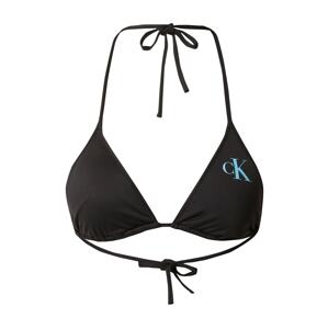 Calvin Klein Swimwear Bikinový top  modrá / čierna