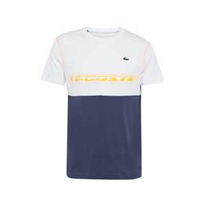 Lacoste Sport Funkčné tričko  námornícka modrá / svetlooranžová / biela