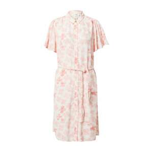 Fabienne Chapot Košeľové šaty  ružová / staroružová / biela