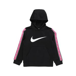 Nike Sportswear Mikina  svetloružová / čierna / biela