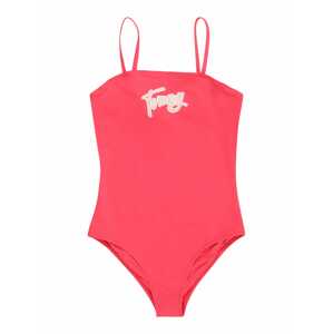 Tommy Hilfiger Underwear Jednodielne plavky  marhuľová / ružová / biela