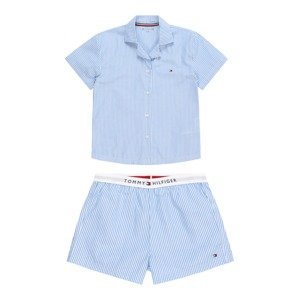 Tommy Hilfiger Underwear Pyžamo  nebesky modrá / biela