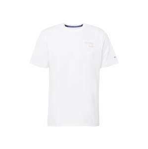 COLUMBIA Funkčné tričko  tmavomodrá / svetlozelená / oranžová / biela