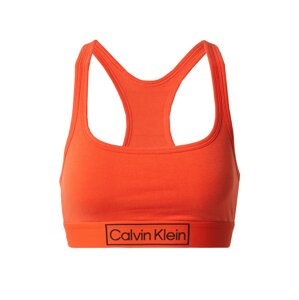Calvin Klein Underwear Podprsenka 'Reimagine Heritage'  tmavooranžová / čierna