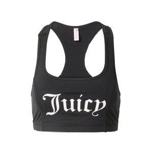 Juicy Couture Sport Športová podprsenka  čierna / biela