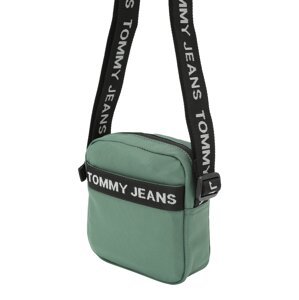 Tommy Jeans Taška cez rameno  zelená / čierna / biela