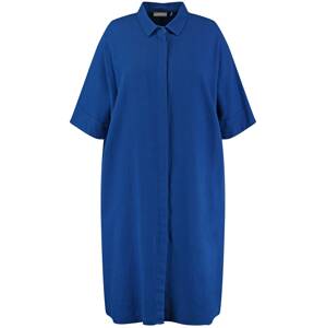 SAMOON Košeľové šaty  modrá
