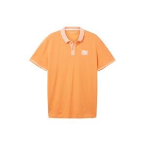 TOM TAILOR Tričko  oranžová / svetlooranžová / biela