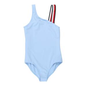 Tommy Hilfiger Underwear Jednodielne plavky  námornícka modrá / svetlomodrá / červená / biela