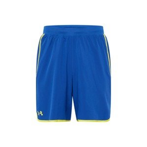 UNDER ARMOUR Športové nohavice 'HIIT'  modrá / žltá