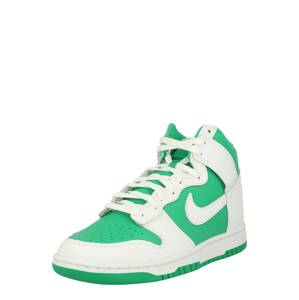 Nike Sportswear Členkové tenisky 'DUNK HI RETRO BTTYS'  trávovo zelená / biela