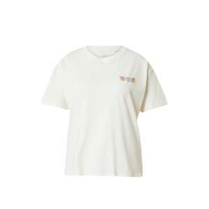RIP CURL Funkčné tričko 'HULA SURFER'  slonová kosť / pastelovo žltá / pastelovo oranžová / čierna