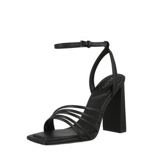 ALDO Remienkové sandále 'ESTELA'  čierna