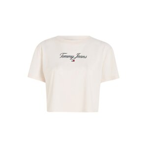 Tommy Jeans Curve Tričko 'Essential'  béžová / zmiešané farby