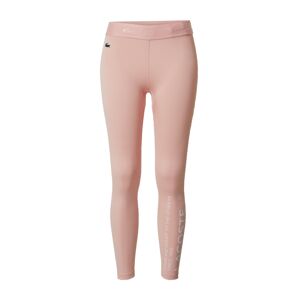 Lacoste Sport Športové nohavice  ružová / biela