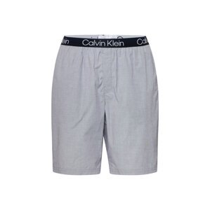 Calvin Klein Underwear Pyžamové nohavice  modrosivá / čierna / šedobiela