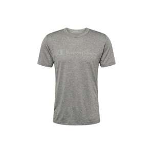 Champion Authentic Athletic Apparel Funkčné tričko  dymovo šedá / čierna melírovaná