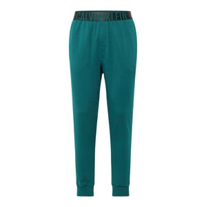 Calvin Klein Underwear Pyžamové nohavice  smaragdová / čierna