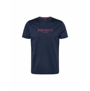 Hackett London Tričko  námornícka modrá / fuksia