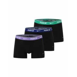 NIKE Športové nohavičky  ultramarínová / trávovo zelená / levanduľová / čierna