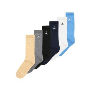 Jordan Ponožky  piesková / modrá / sivá melírovaná / biela