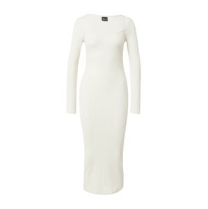 Gina Tricot Pletené šaty 'Alva'  prírodná biela