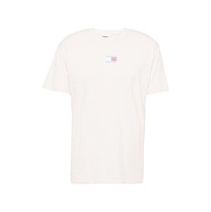 Tommy Jeans Tričko  svetlomodrá / ružová / rosé / biela