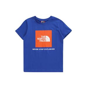 THE NORTH FACE Funkčné tričko 'REDBOX'  modrá / oranžová / biela
