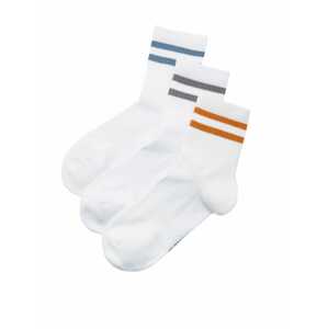 Pull&Bear Ponožky  modrá / karamelová / sivá / biela