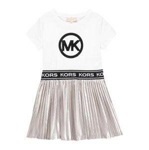 Michael Kors Kids Šaty  čierna / strieborná / biela