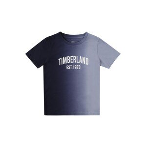 TIMBERLAND Tričko  modrá / tmavomodrá / biela