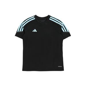 ADIDAS PERFORMANCE Funkčné tričko 'Tiro 23 Club '  svetlomodrá / čierna / biela