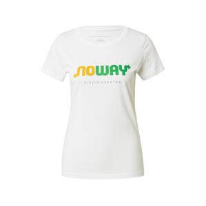 EINSTEIN & NEWTON Tričko 'No Way'  žltá / zelená / biela