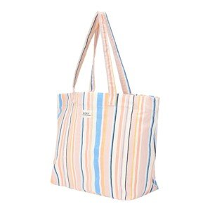 ROXY Plážová taška 'SWEETER THAN HONEY'  krémová / azúrová / marhuľová / ružová