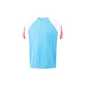 Lacoste Sport Funkčné tričko  svetlomodrá / svetlozelená / červená / biela