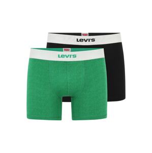 LEVI'S Boxerky  zelená / čierna / biela