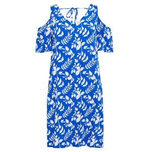 Threadbare Letné šaty 'Mallorca'  modrá / biela
