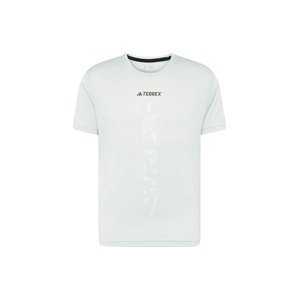ADIDAS TERREX Funkčné tričko 'Agravic'  svetlosivá / čierna