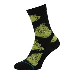 Stance Ponožky 'MEAN ONE'  žltá / neónovo zelená / čierna