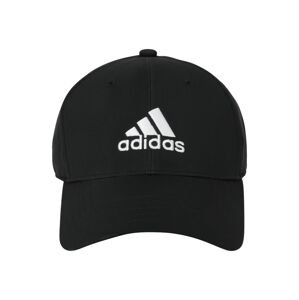 ADIDAS SPORTSWEAR Športová šiltovka 'Embroidered Logo Lightweight'  čierna / biela