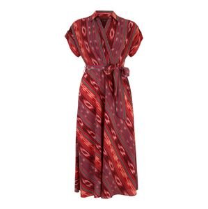Lauren Ralph Lauren Petite Šaty  modrosivá / ružová / červená / burgundská