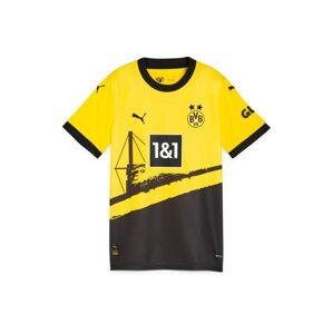 PUMA Funkčné tričko 'Borussia Dortmund 23-24 Heim'  žltá / čierna / biela