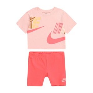 Nike Sportswear Tréningový komplet  žltá / ružová / pastelovo červená / svetločervená