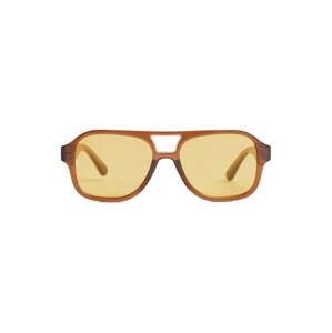 Bershka Slnečné okuliare  karamelová