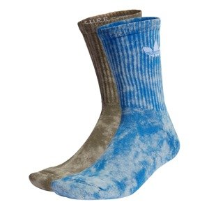 ADIDAS ORIGINALS Ponožky 'Adventure'  svetlomodrá / kaki / biela