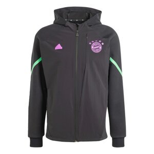 ADIDAS PERFORMANCE Športová bunda 'Fc Bayern Designed For Gameday'  svetlozelená / pastelovo fialová / čierna