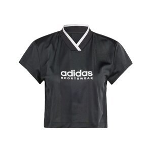 ADIDAS SPORTSWEAR Funkčné tričko 'Tiro'  čierna / biela