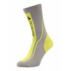 ADIDAS BY STELLA MCCARTNEY Športové ponožky  žltá / sivobéžová / čierna